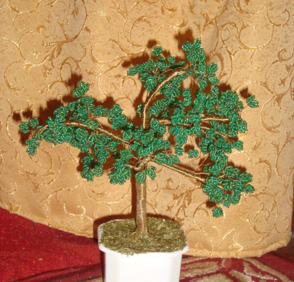 дерево из бисера академия бисероплетения