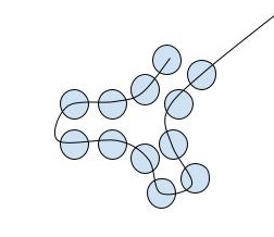 170. Кулон подснежники из бисера